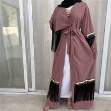 Load image into Gallery viewer, Dusty Rose Abaya