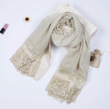 Load image into Gallery viewer, Cotton Lace Hijabs